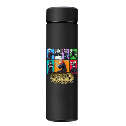 Kugisaki design on 500ml Jujutsu Kaisen stainless steel thermos