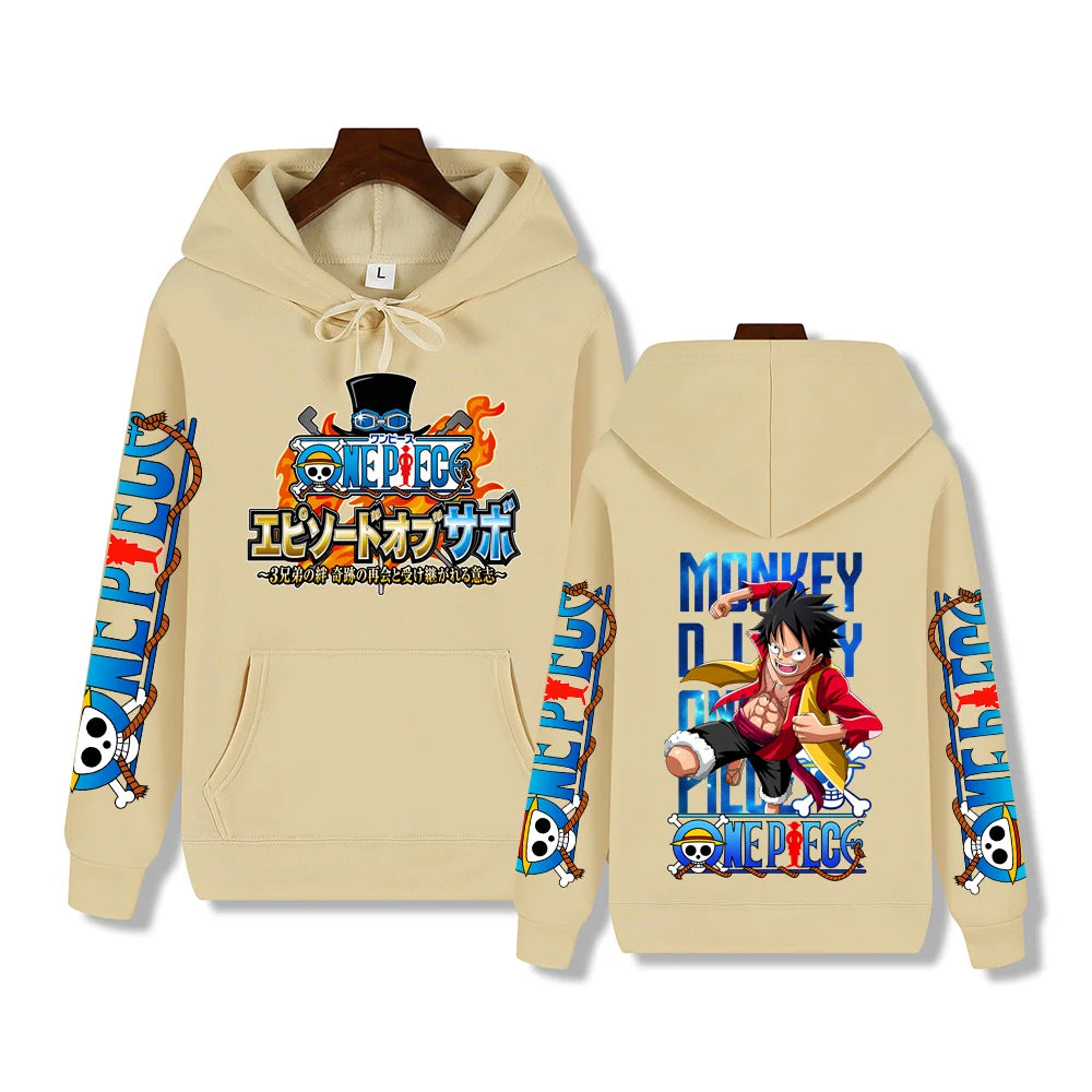 Luffy Hoodie - Back Design