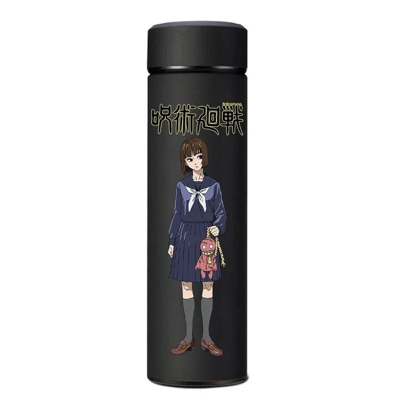 Kugisaki design on 500ml Jujutsu Kaisen stainless steel thermos