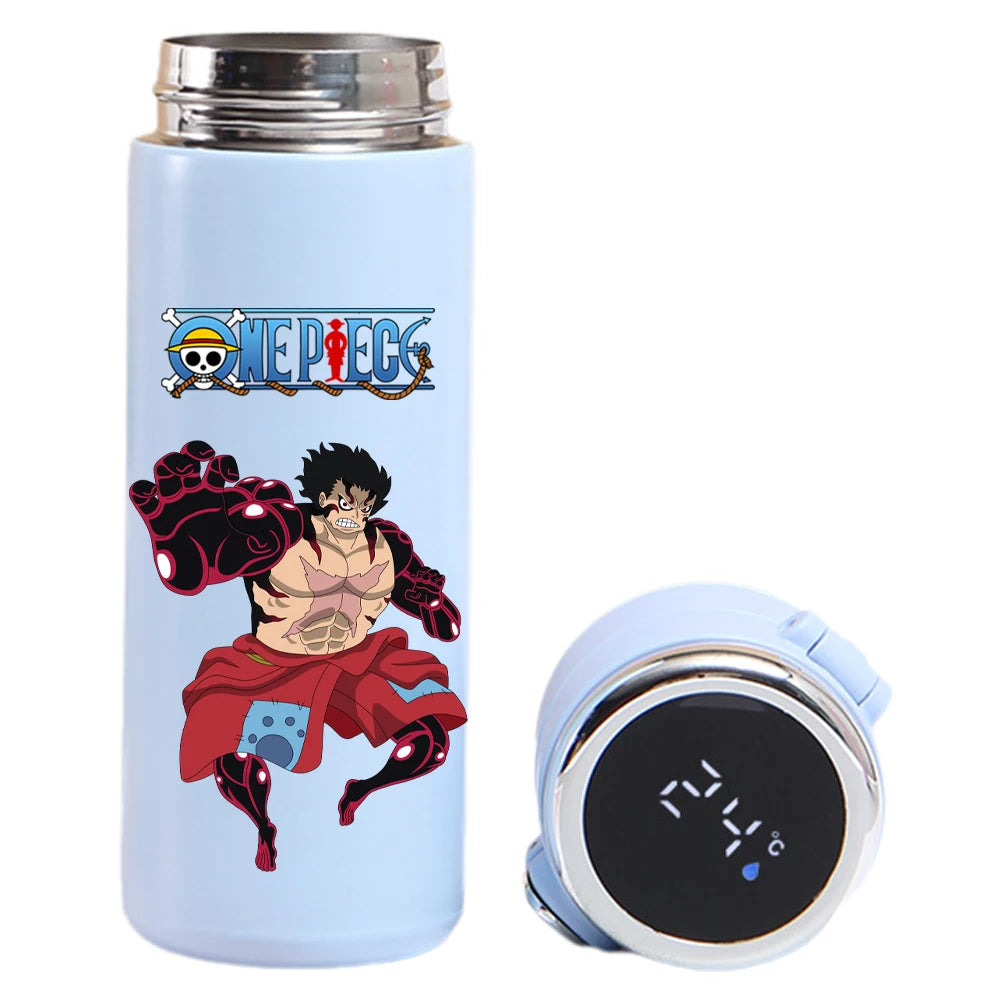 Luffy, Uta, Yamato One Piece thermos, digital temperature feature.