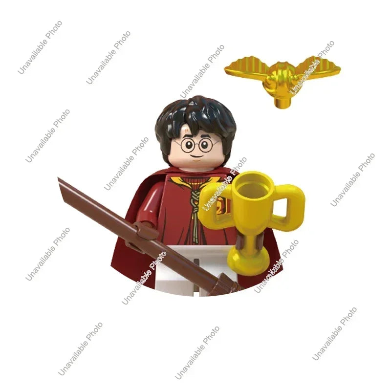 Hot Toys Harry Potter & Minecraft Crossover: Mini Figure & Block Set - Harry Potter Figure