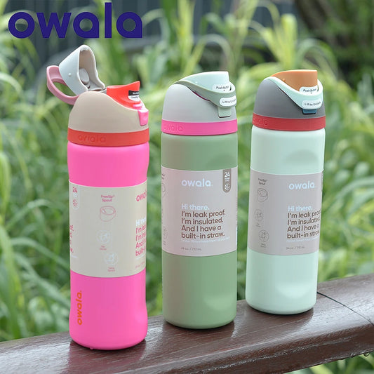 Owala FreeSip Insulated Stainless Steel Water Bottle with Straw