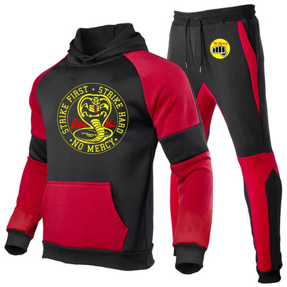 Cobra Kai Logo on Tracksuit Sleeve