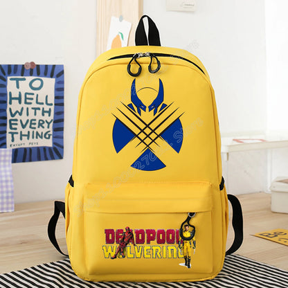 Marvel Backpack - Deadpool & Wolverine Side Profile