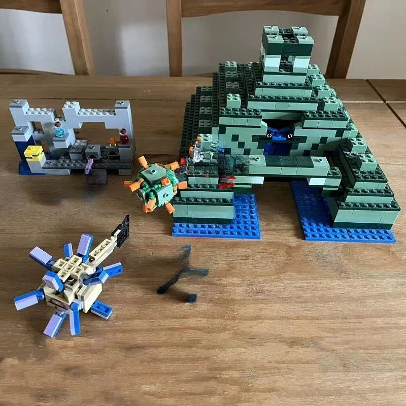 Compatible with Lego Minecraft Set - Ocean Monument Details