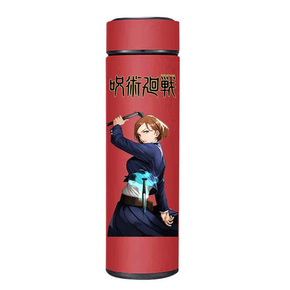 Jujutsu Kaisen thermos, 500ml, stainless steel, Gojo character design