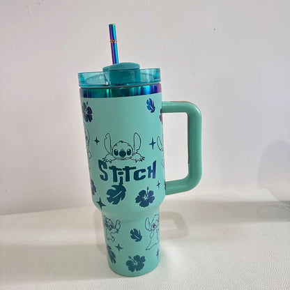 Disney Stitch 40OZ Stainless Steel Insulated Cup 304 Stainless Steel Insulated Vacuum Insulated Car Cup Sports Outdoor Travel