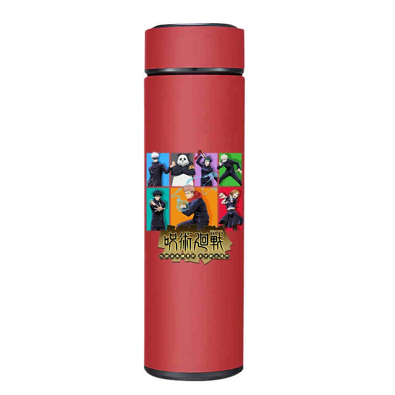 Jujutsu Kaisen thermos, 500ml, stainless steel, Gojo character design