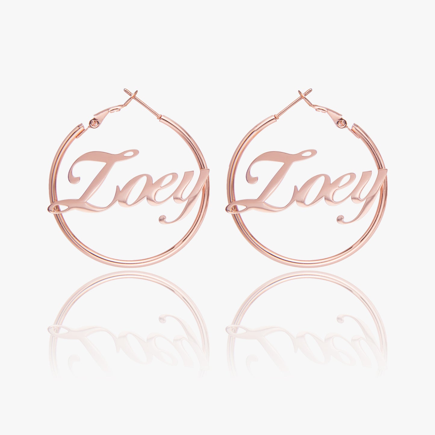 Custom Hoop Earrings – Personalized Name & Initial Hoop Earrings | Unique Gift for Women’s Fashion, Birthdays, & Special Occasions